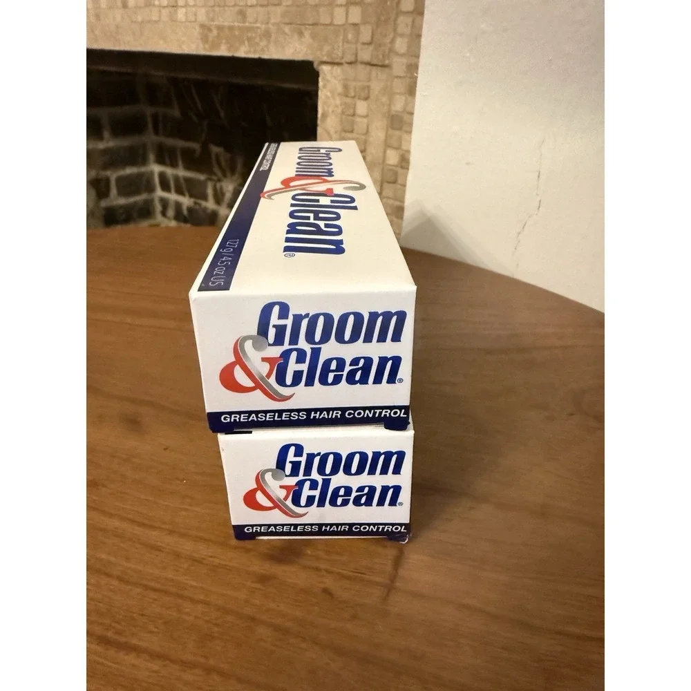 (2) Groom & Clean Greaseless Hair Control Gel 4.5 oz each‎ EXP 5/2026 New